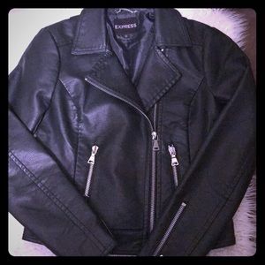 EXPRESS (Minus the) Leather Moto Jacket